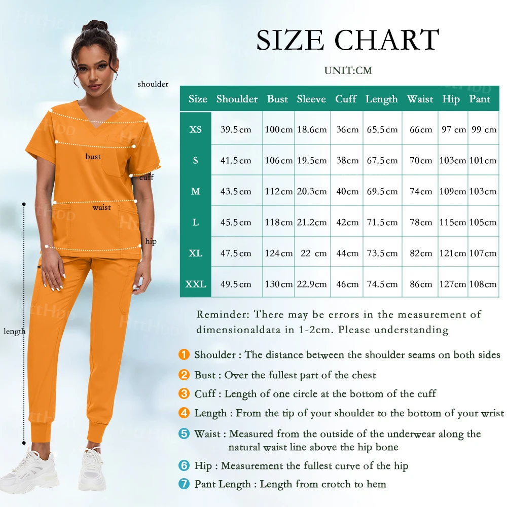 Scrub Sets Uniform Women Joggers Hospital Accessories Medical Surgical Gown Pharmacy Healthcare Work Wear Unisex Mens Scrub Soft