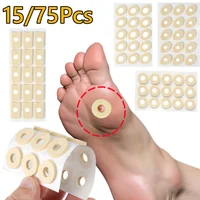 15/75 Uds. Ampollas antidesgaste para pies, zapatos, almohadilla para el talón, parche, cojines para callos, eliminación de espuma, protectores de juanetes de maíz para pies, herramientas para el cuidado de los pies