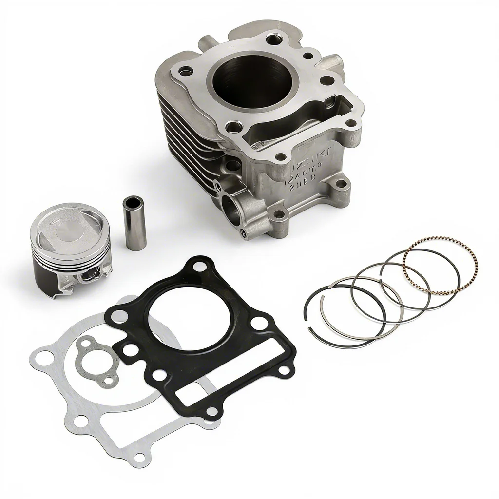 Hot Sale Motorcycle Engine Parts Cylinder Piston Gasket  End Cylinder Block Kit  12-Month Warranty