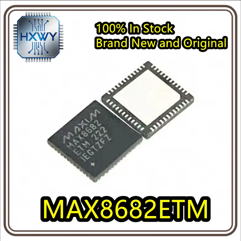 (5/20 pieces) MAX8682ETM MAX8682 QFN-40 Power Management Chip for SLR Cameras Brand New Original In Stock