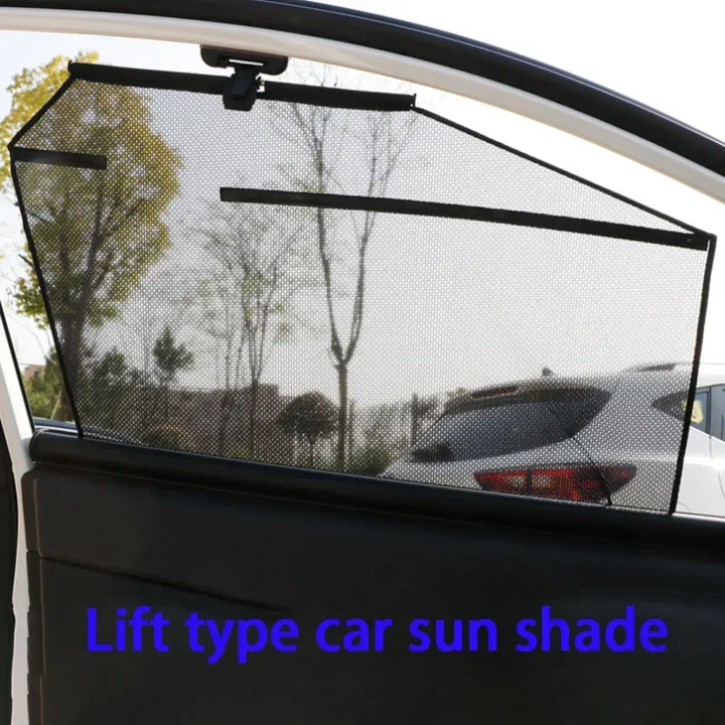 Hot Sale Auto Auto Lifting Sun Curtain Curtain Car with Glass Lifting Automatic Telescopic Sun Shield Upgraded Version