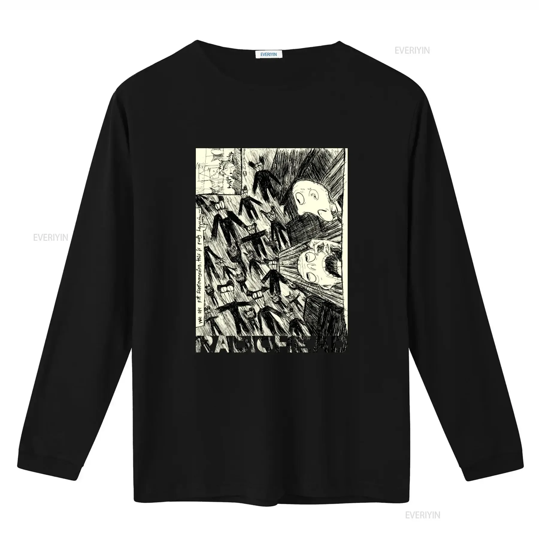 Radiohead T Shirt The Bends Album Vintage Band 90S Punk Rock Print Streetwear vintage Washed Soft Slightly Stretched Stylish
