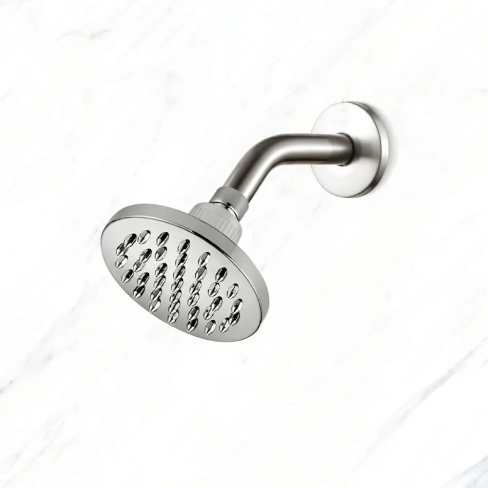 Ceiling Mounted Shower Head Extension Arm 6 Inch Stainless Steel Pipe Connector For Modern Bathroom Plumbing Fixtures