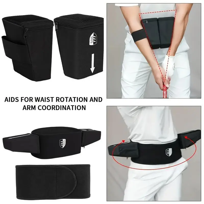 

Golf Swing Trainer Swing Trainer Waist Assist Outdoor Golf Training Equipment Gesture Alignment Practice Tool For Golf Training