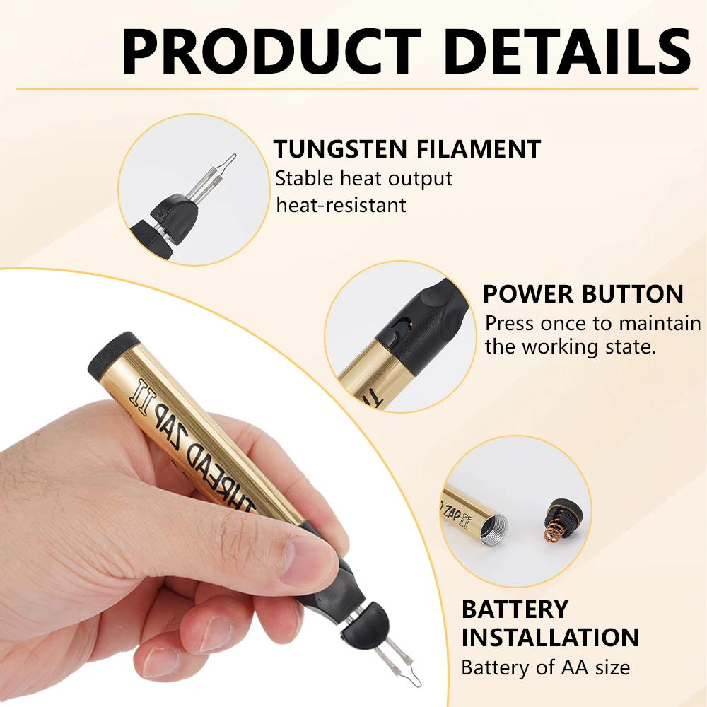 موضوع زاب لحام الشمع القلم الذيل حرق القلم ذوبان تلوين خياطة سلك موضوع كسر خط اليدوية الجلود اليد الخياطة
