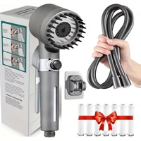 Cabezal de ducha de alta presión 2026 con filtro para agua dura, multifuncional y portátil