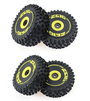 Front and Rear Wheel Tire Tyre for Wltoys 144001 144010 124016 124017 RC Car Upgrade Parts Spare Accessories