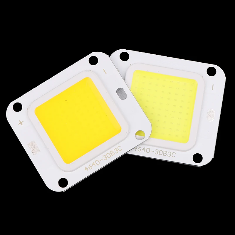 High Brightness LED COB Chip 4640 40W DC12-14V LED 2500mA For LED Floodlight Projection Light Outdoor Light Source DIY