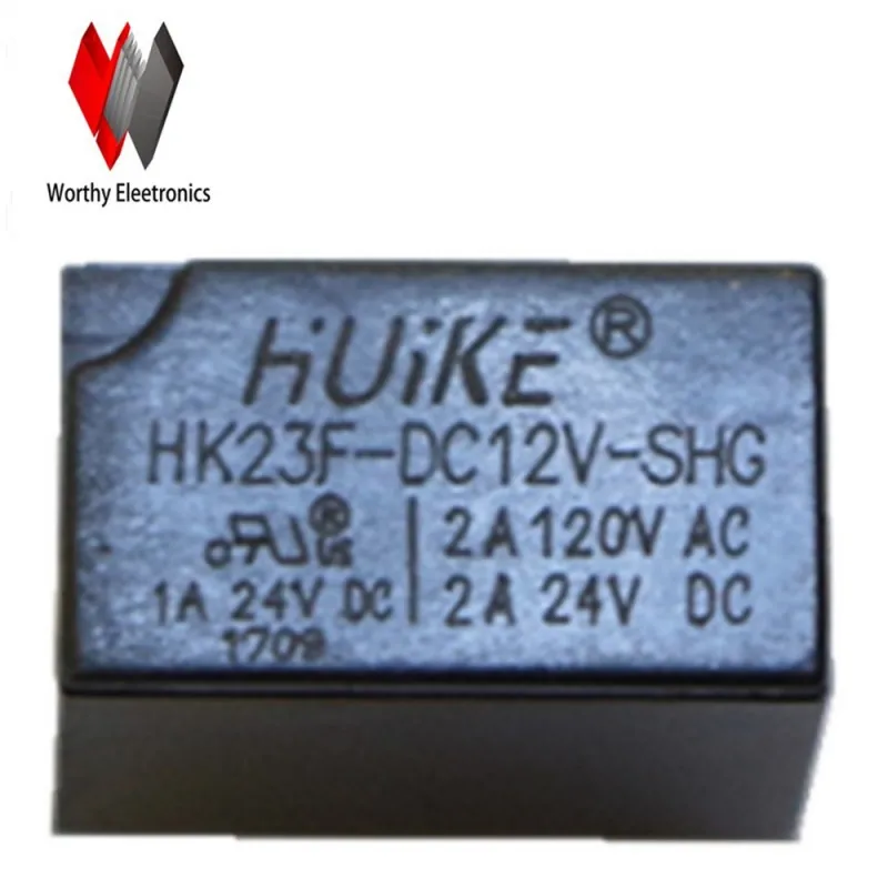 Free shiping    wholesale   10pcs/lot  relay   HK23F-DC12V-SHG