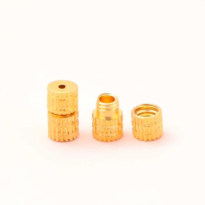 10Pcs Copper Column Screw Clasps Barrel Screw Clasp for DIY Jewelry Making Bracelet Necklace Cylinder Connector Buckle Findings