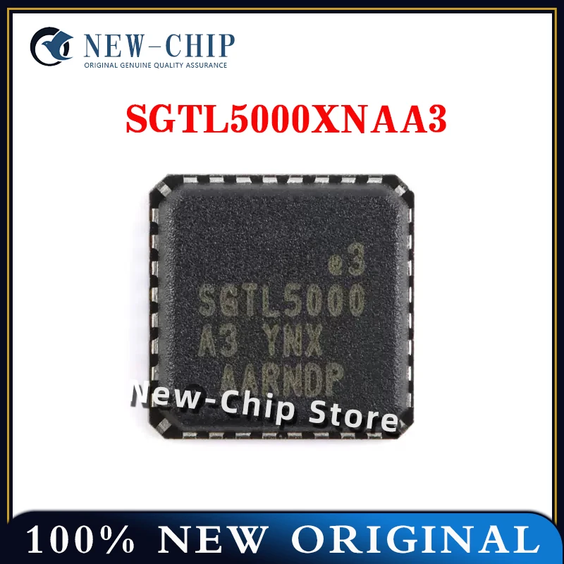 

2PCS-50PCS/LOT SGTL5000XNAA3 SGTL5000 QFN32 New Original