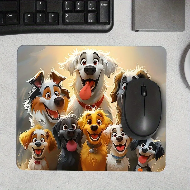 Nette Baby Katze Hund Kleine Maus Pad Gaming Mousepad PC Gamer Maus Matte Computer Büro Pad Tastatur Matte Schreibtisch Pad Laptop Mausepad