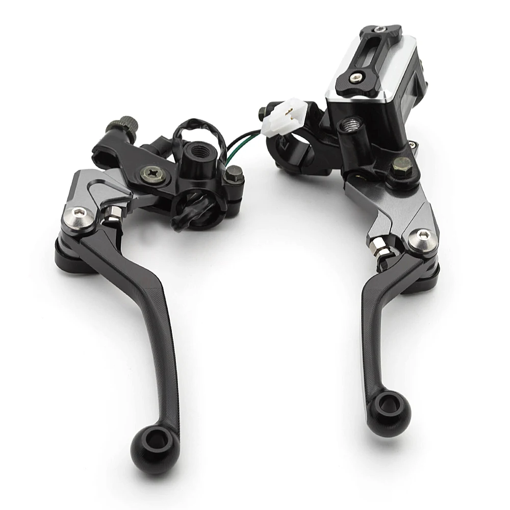 Dirt bike 3D master cylinder hydraulic brake clutch levers