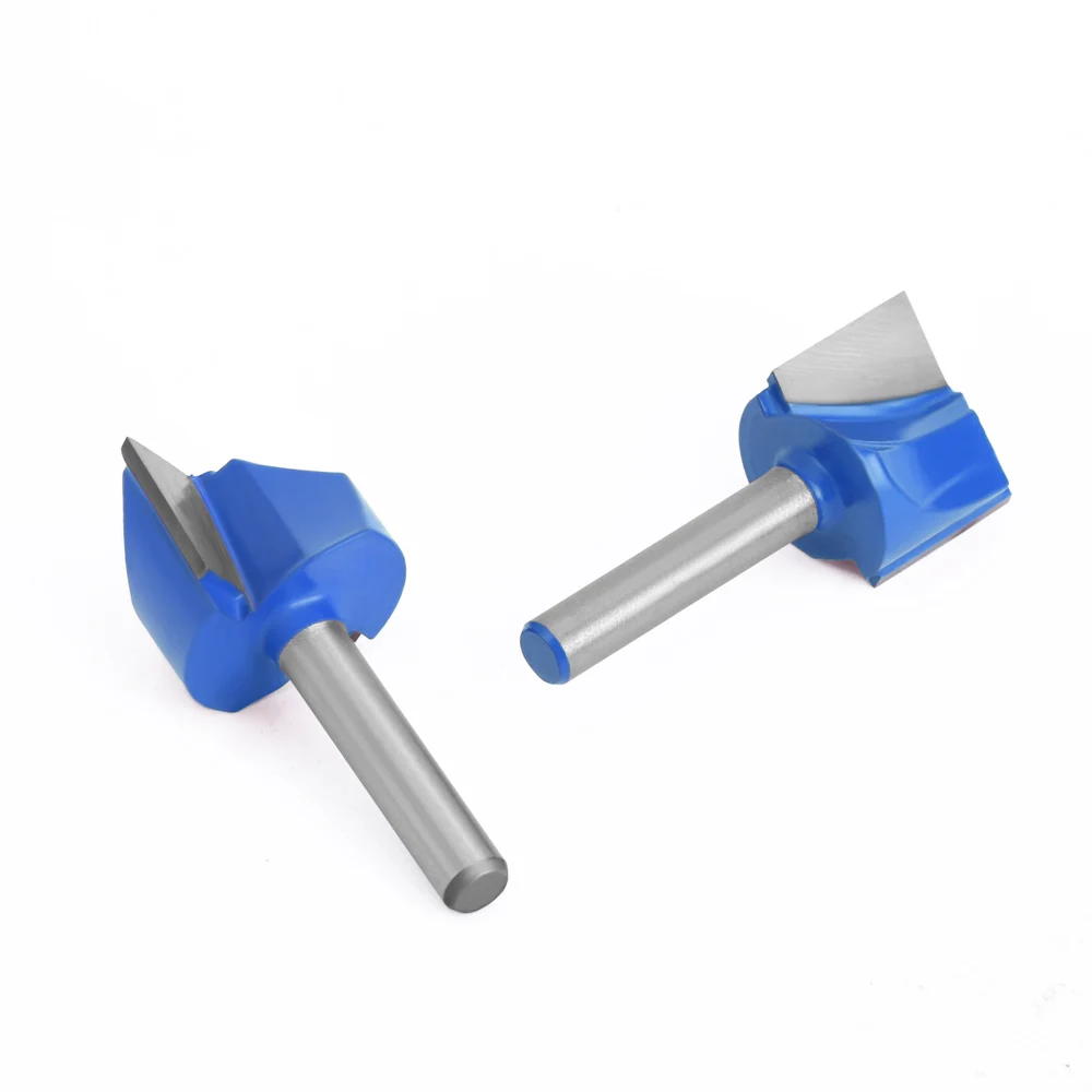 LAVIE 6Mm 1/4 Vỏ 1 Cái Vệ Sinh Dưới Hơi Thẳng Router Bit Bộ Vệ Sinh Dao Phay Gỗ Công Suất Máy