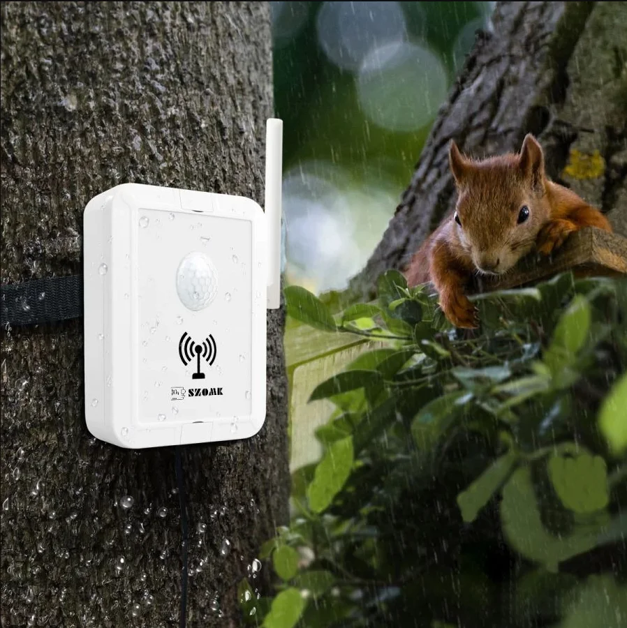 Outdoor Waterproof Enclosure Housing SZOMK Pole Mount Plastic Box IOT Gateway IP65 Weatherproof Plastic Enclosure