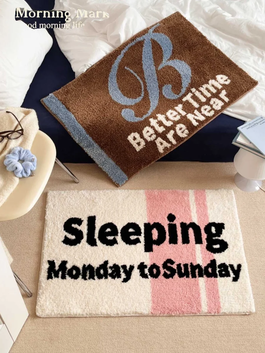 

Ковер Morning Market Original Long Velvet Cluster: толстый, нескользящий, для спальни, прикроватный, в современном стиле, для гостиной, под журнальный столик