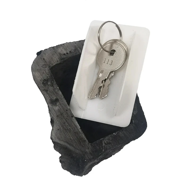 Garden Simulation Stone Spare Key Box Stone Key Anti-Lost Insurance Key Storage Box Outdoor Garden