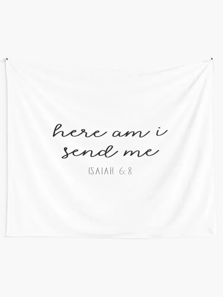 Here Am I Send Me - Isaiah 6:8 Tapestry Home Decorating Decorative Paintings Tapestry