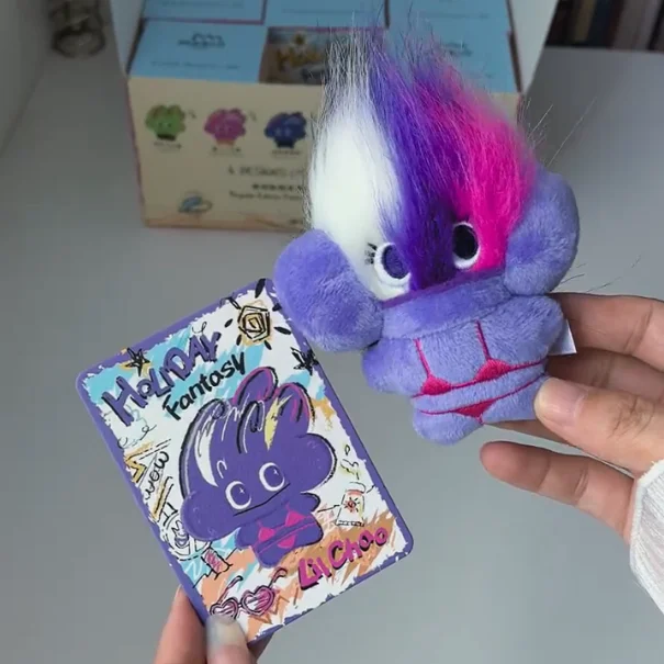 

Lii Chao Holiday Fantasy Blind Box Mystery Toys Funny Dolls Long Hair Model Great Gifts Cute Pendant Collection Trendy Play