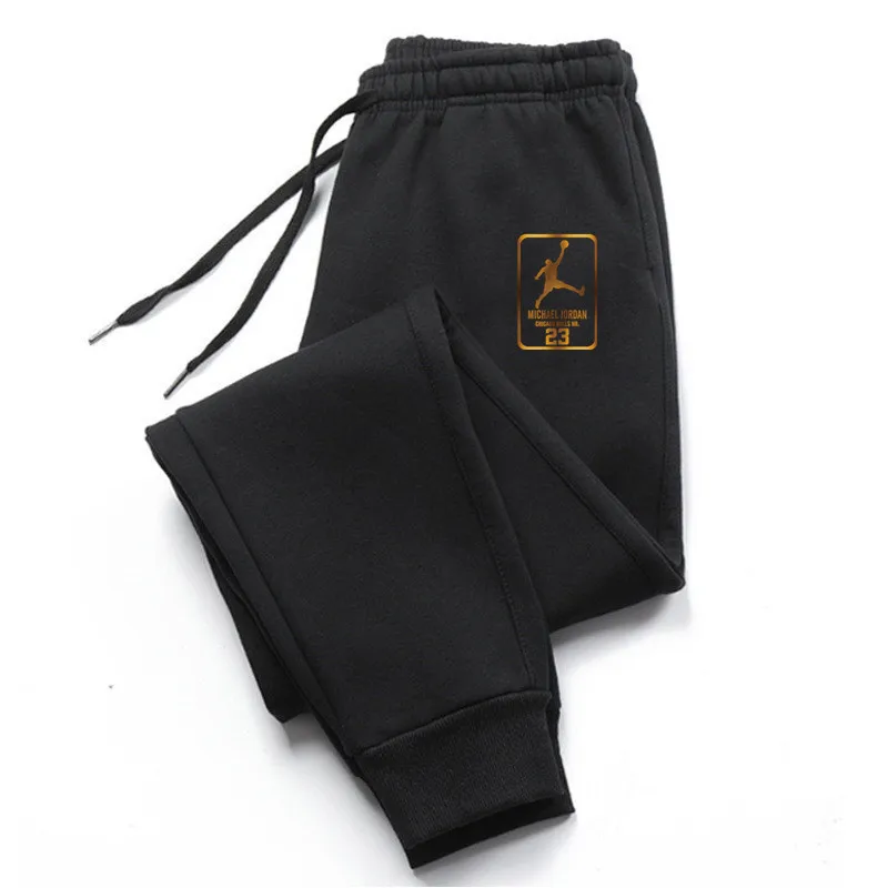 Men Long Pants Mens Casual Drawstring Warm Sweatpants Soft Sports Jogging Autumn And Winter Clothing 5 Colors S-3XL