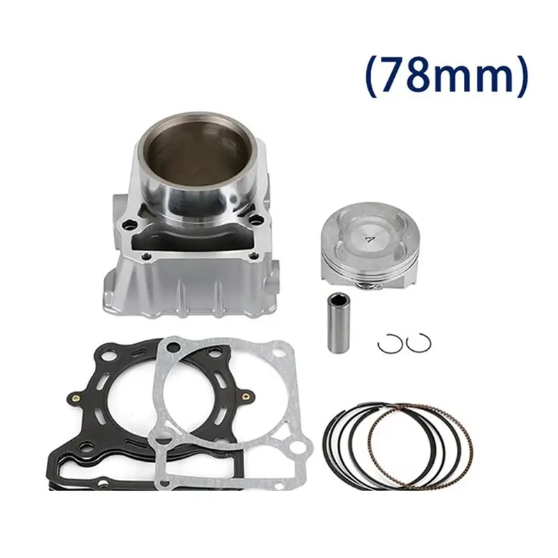 Cylinder Head Piston Kit Gasket Set 78Mm Bore For Kawasaki KLX300 1996-2007 KLX250 1993-2018 292Cc-L94A