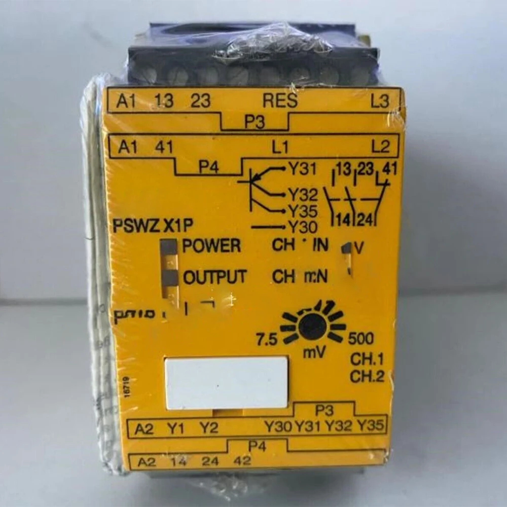 New for Pilz  PSWZ X1P 777951 24-240V 2N/O 1N/C 2SC Safety Relay Module in Box