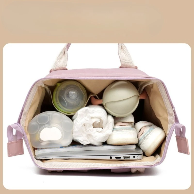 Diaper Bag High-End Minimalist Leather Crossbody Handbag For Women Luxury Tote Messenger Purse Casual Style - view 4