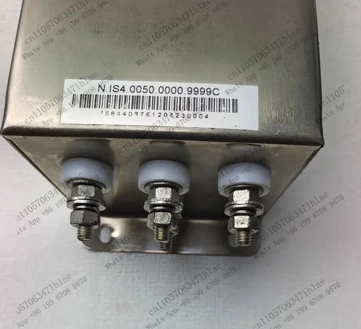 Three-phase EMI filter, model NFI-050, 440/250VAC, 50A, 50/60Hz, fully functional, tested OK