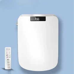 51CM Square smart toilet seat cover electronic bidet bowls heating clean dry intelligent lid for bathroom Aoto open