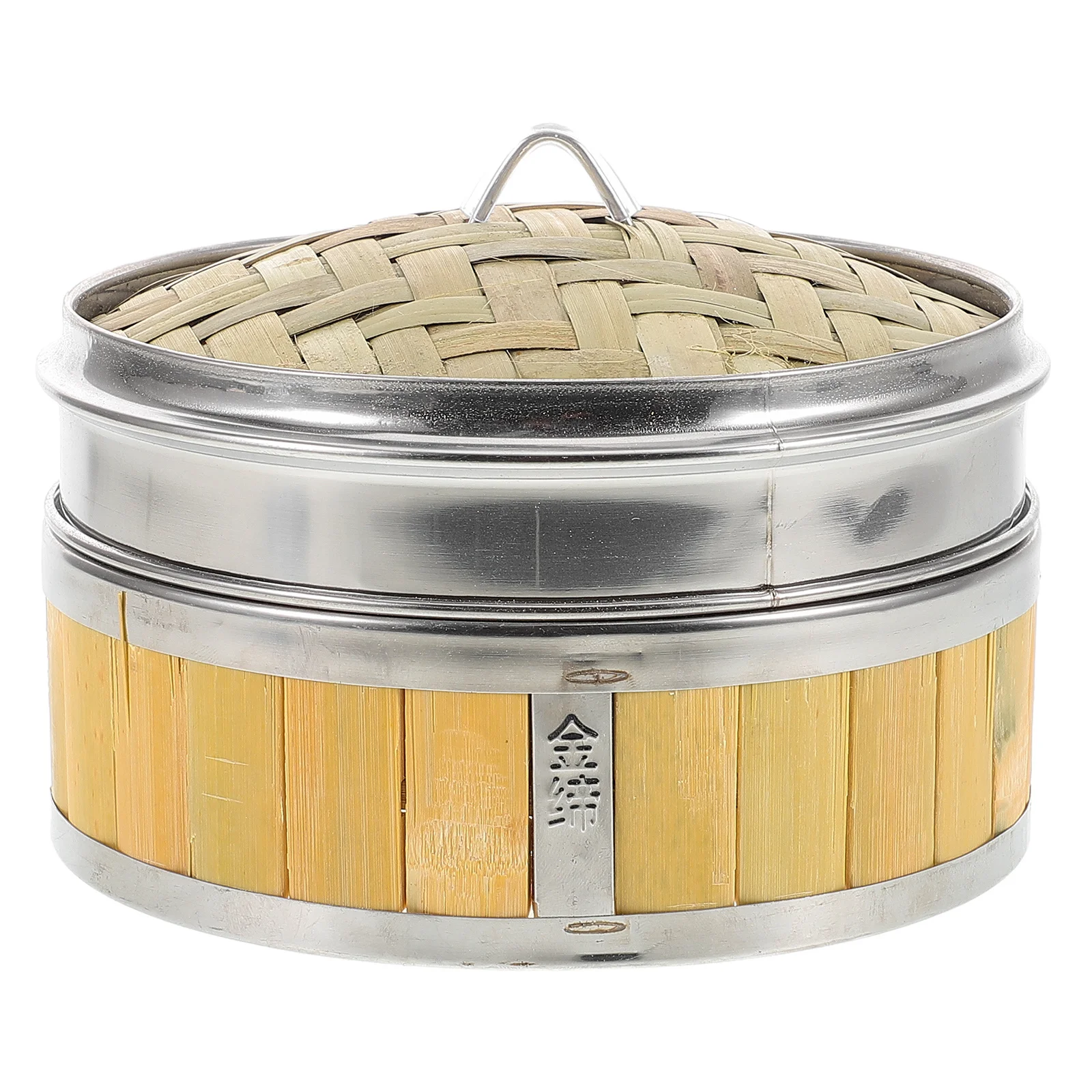 

Chinese Food Steamer Wooden Steam Basket 18cm Traditional Asian Dumpling Bao Bun Dim Sum Vegetable Steamer for Kitchen Cooking