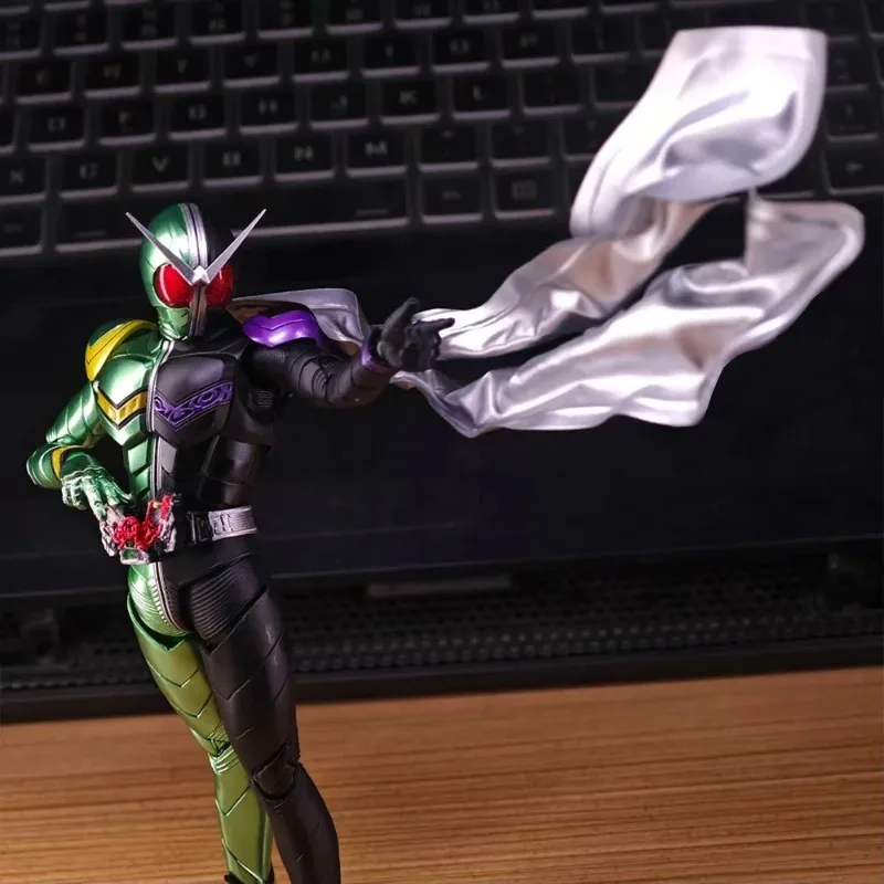 Handgefertigter Mini-Silberschal im Maßstab 1:12, klassisches Kamen Rider Wind Detective-Zubehör für 6-Zoll-SHF-Actionfigurenkörper – Detail 4
