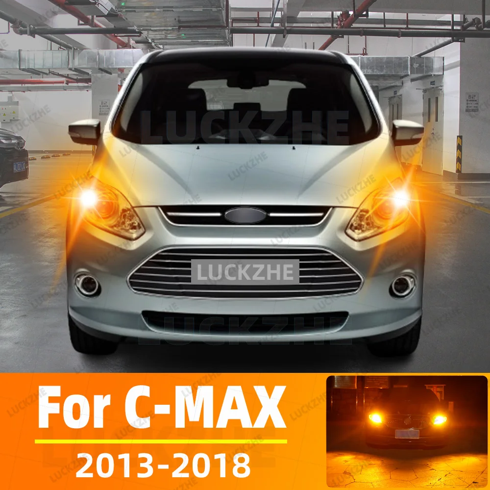 

2pcs Canbus LED Turn Signal Light Accessories For Ford C-Max C Max 2013 2014 2015 2016 2017 2018 Front Rear Indicator Lamp