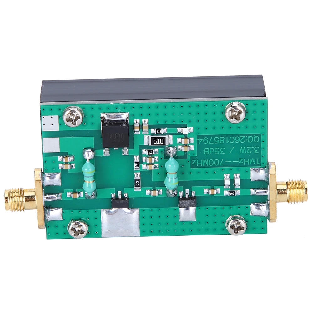 RF Power Amplifier 3.2W Transmitter 1MHz&#8209 700MHZ HF FM VHF UHF High Frequency Broadband Broadband Amplifier Radio Amplifier