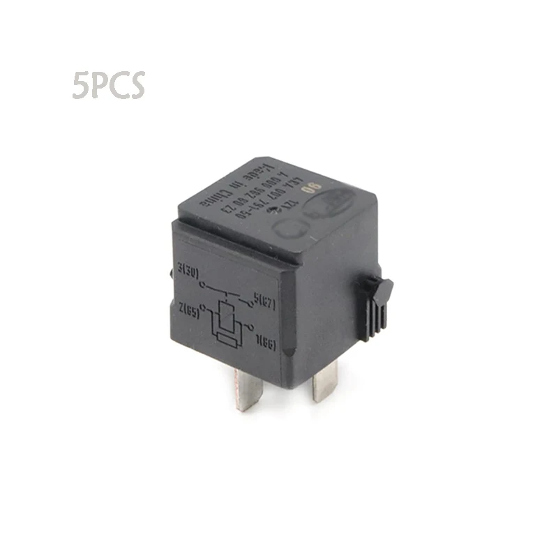 5X Fuel Pump Relay 12V For Mercedes Benz 600SL C230 C280 C36 CL500 CL600 E300 S350 AMG E300 C230 CL500 A0009828023 0009828023