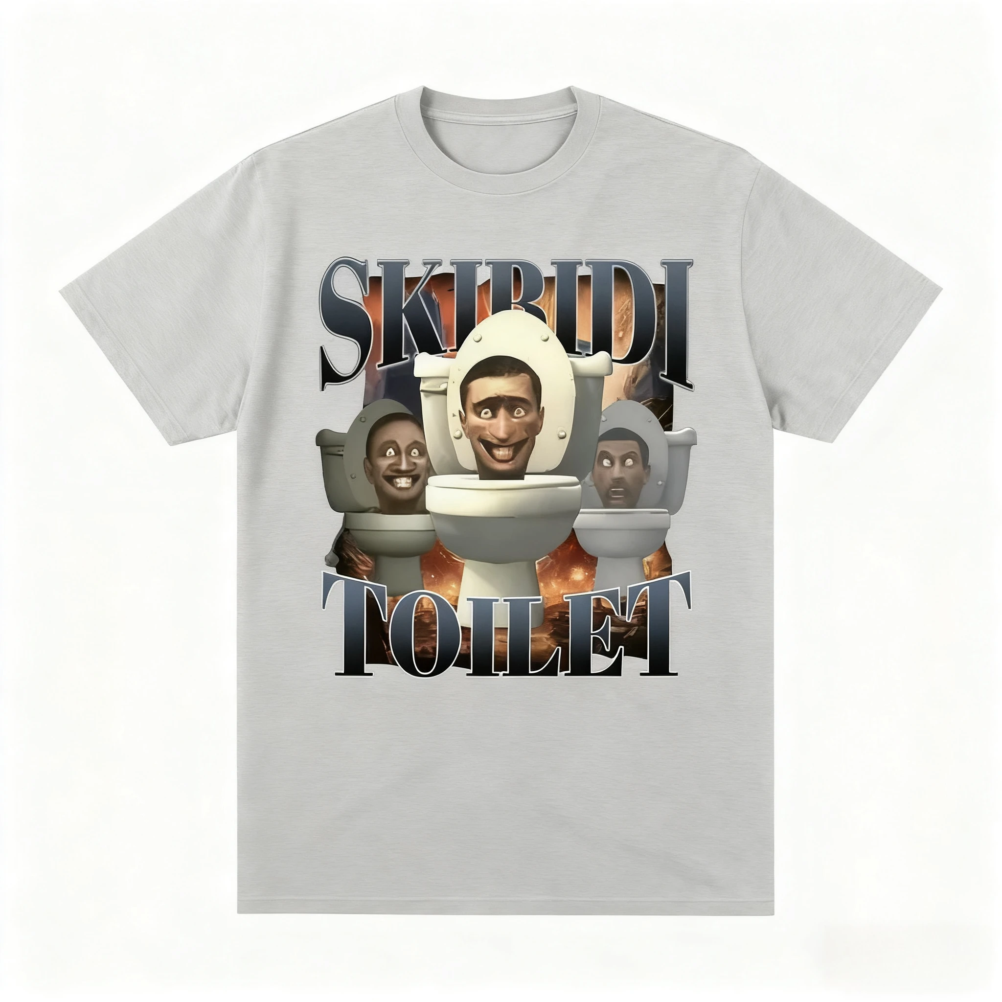 المرأة موضة الهيب هوب الجرافيك قميص تي شيرت غير رسمي Skibidi المرحاض سيجما جيات مضحك ميمي تي شيرت ملابس الشارع الشهير بلايز رجل تيز