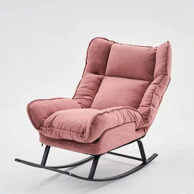 Luxury Ground Recliner Chair Portable Design Backrest Recliner Chair Balcony Modern Muebles Para Hogar Living Room Furniture