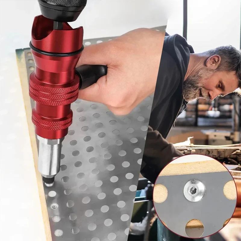 アップグレード電動リベットガン-24mm-48mm-リベット打ちアダプター-インサート-コードレスドリル-アルミリベットナット-リベッター-インサートネイル-パワーツール