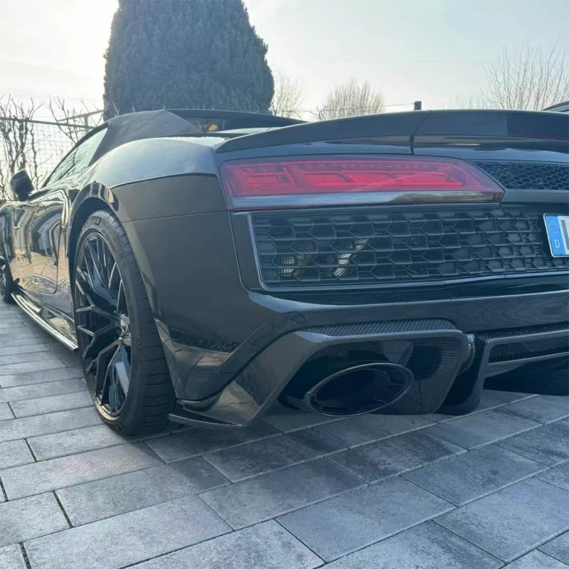 

For Audi R8 (2019-2023) High-Quality Dry Carbon Rear Lip Spoiler - Lightweight & Durable