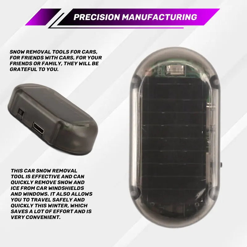 ديسر 3 قطعة مكشطة ثلج الثلج الكهربائية USB قابلة للشحن سيارة أداة إزالة الصواميل الزجاج مزيل الثلج ومكشطة السيارة