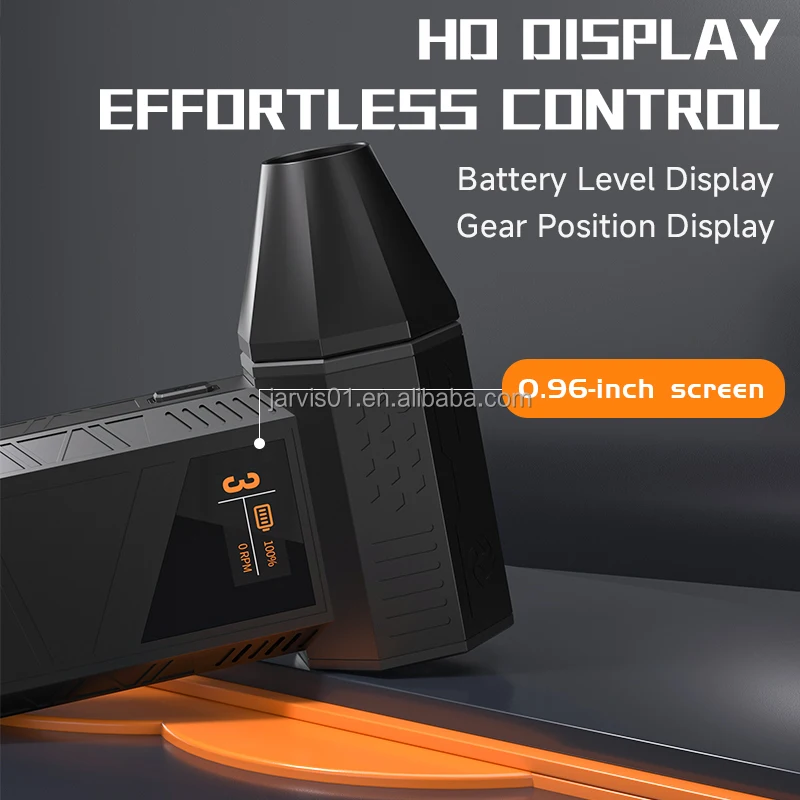 Industrial Misting Fan Turbo Fan Electric Hair Dryer Adjustable Brushless  High-Speed Smart Auto Portable