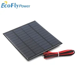 12V Panel słoneczny epoksydowy Mini panel energii słonecznej Test eksperymentu produkcyjnego DIY