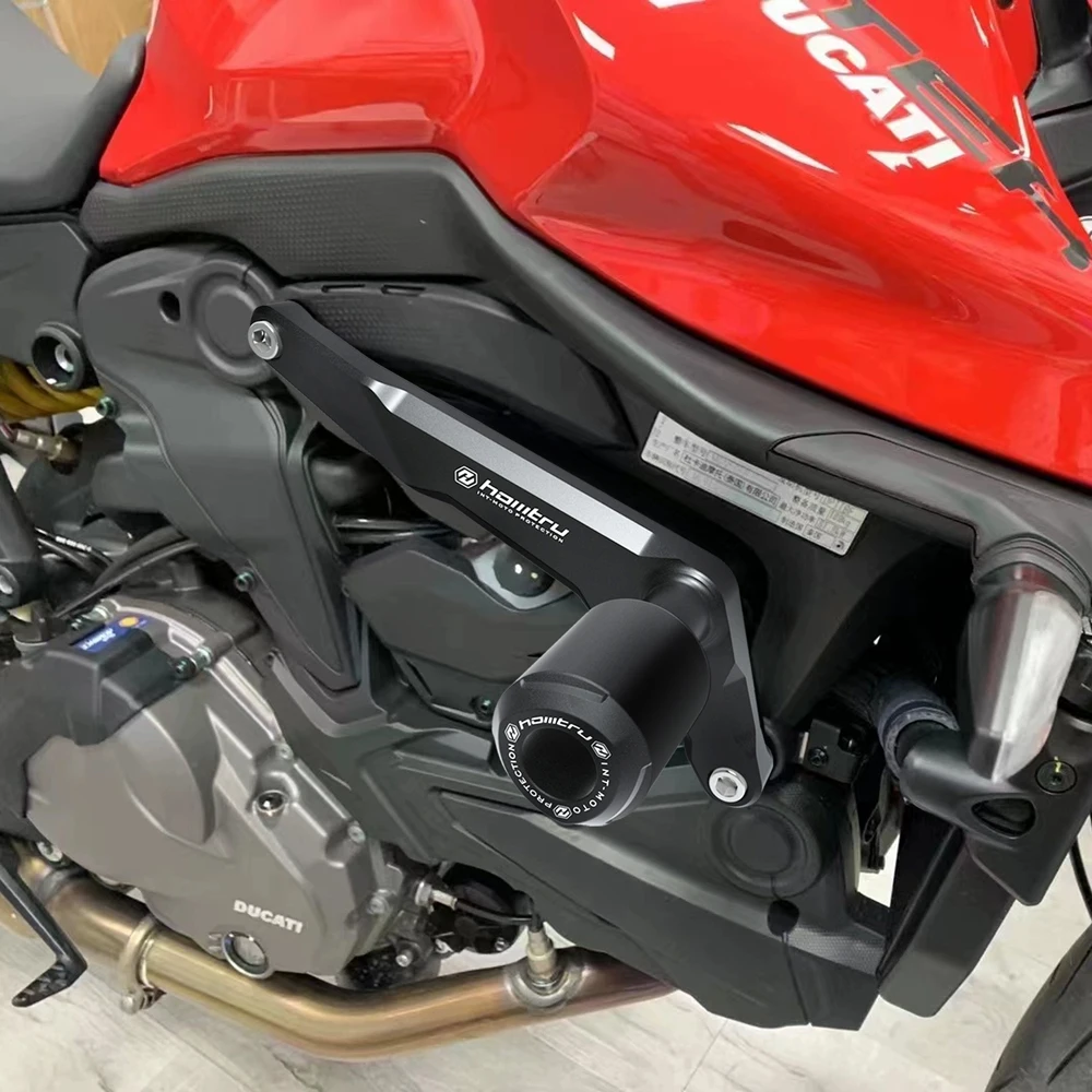 

Мотоцикл для Ducati Monster 950 Monster 950 + (Plus) 2021-2024, ползунки для рамы мотоцикла, защита от столкновений