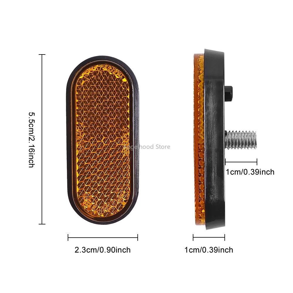 

For Xiaomi 4 Lite (2nd Gen) Electric Scooter Front Fork Tube Reflector Reflective Strap,Night Safety Warning Reflector Part