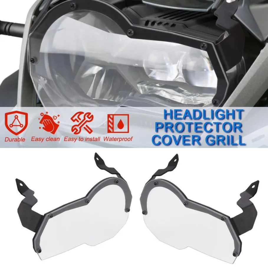 

Motorcycle Headlight Guard Lens Protection FOR BMW R1250GS R1200GS LC R 1250 GS Adventure Front Lamp Cover Accessories