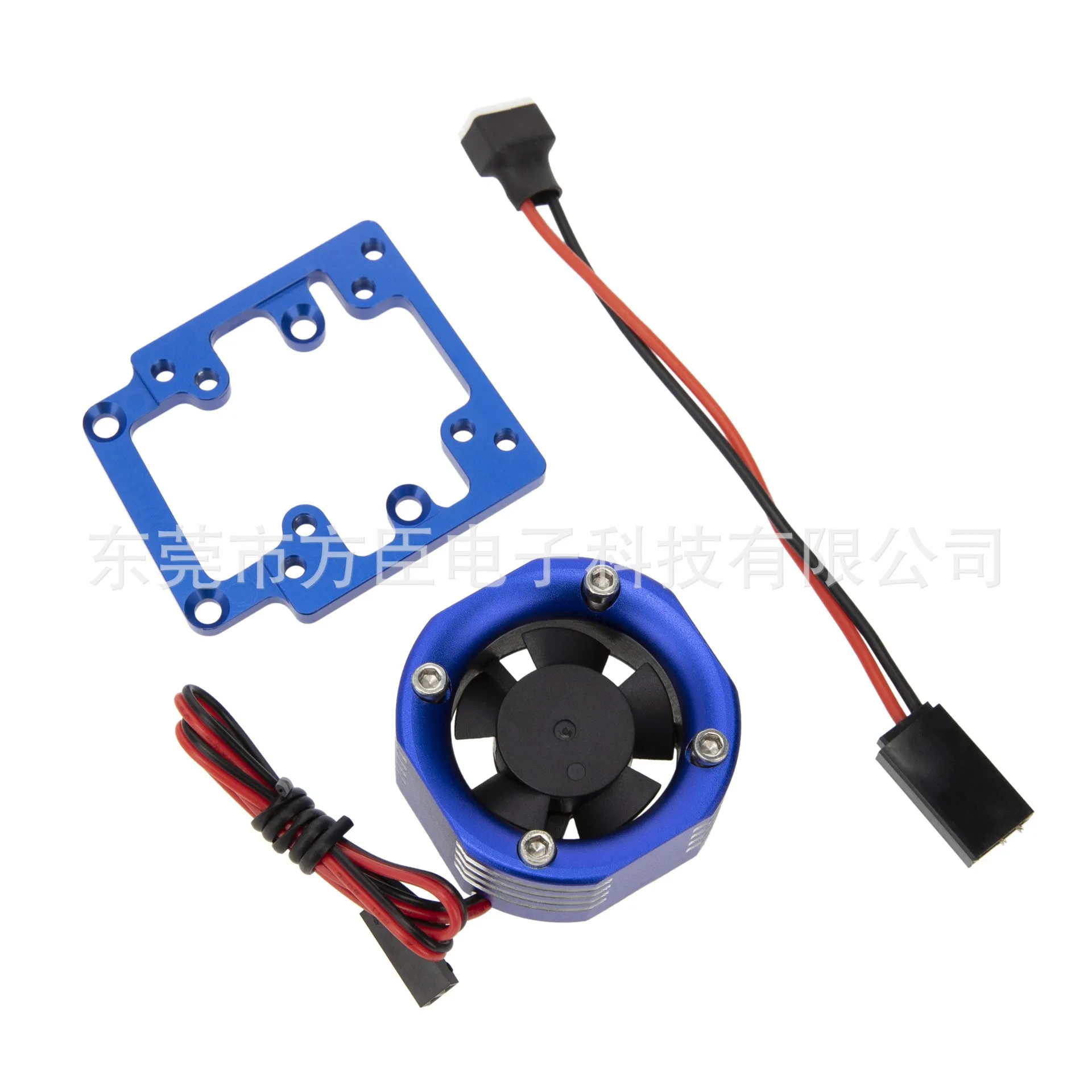 Traxxas 1/8 4WD SLEDGE Sled Aluminum Alloy Micromagators LED Colorful Driven Fan