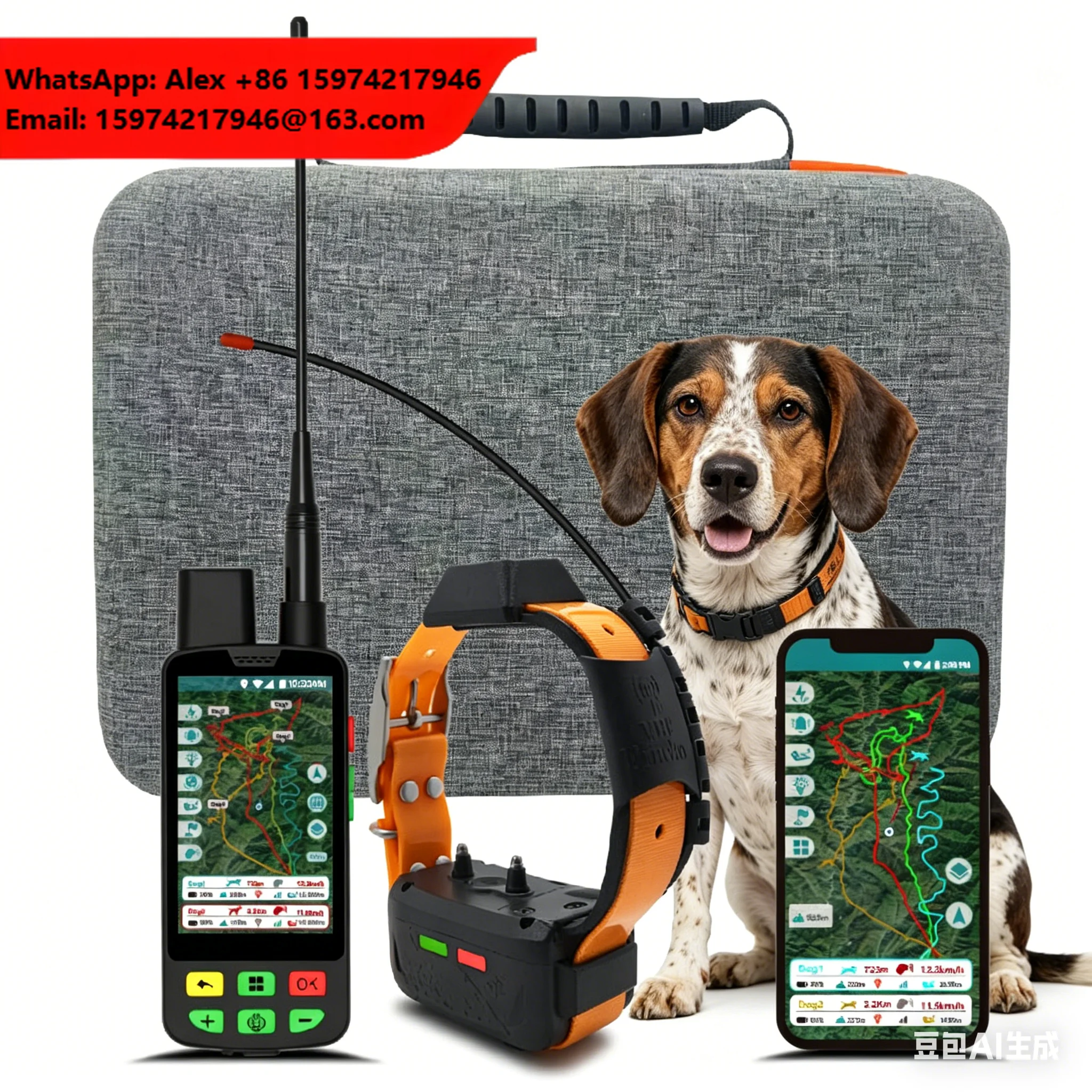 ESEEK Low-Profile Dog GPS Tracker Tag: Embeddable Module Design + IP68 Environmental Resistance & Custom Shape ODM