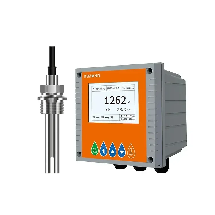 2025newStainless Steel Conductivity Sensor Conductivity Controller TDS Sensor EC Probe RS485 Conductivity Meter
