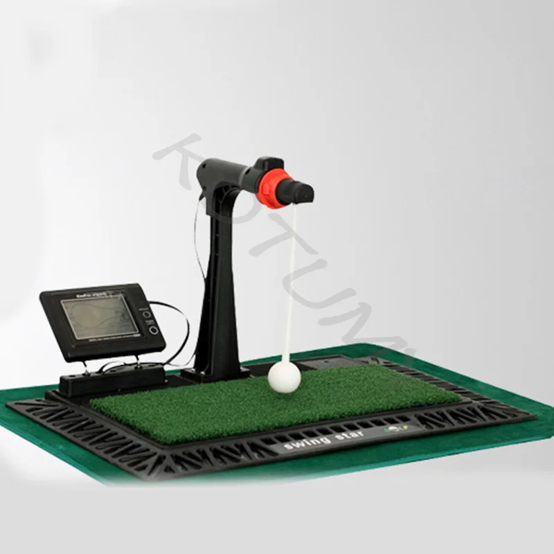 Indoor Suitable For Beginners Training Aids Golf Swing Exerciser Trainer with English Panel Digital Screen