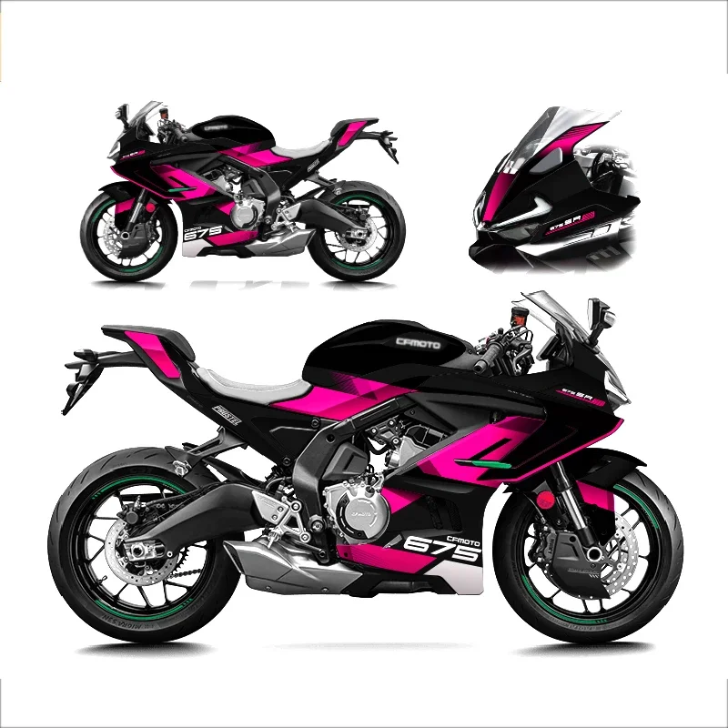 CFMOTO 675SR 675 SR 675SR-S 675SS SR675 오토바이 전신 변경 색상 데칼 방수 장식 보호 스티커