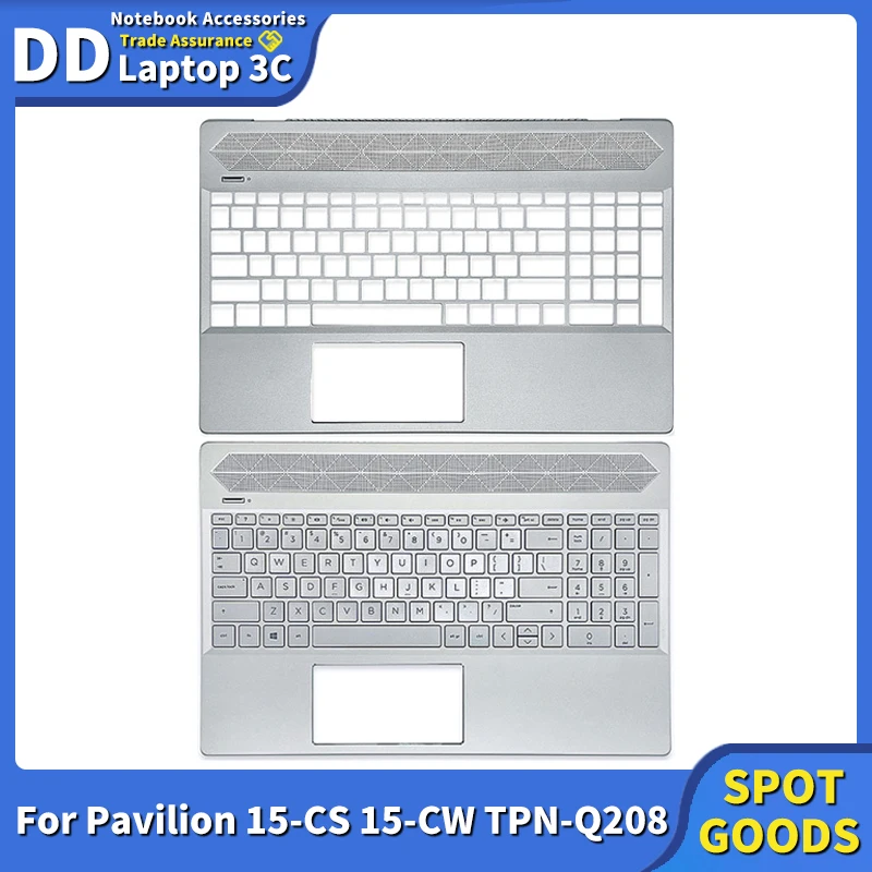 

Подставка для ноутбука HP Pavilion 15-CS 15-CW, оригинальная верхняя крышка с подсветкой клавиатуры, аксессуары для ноутбука